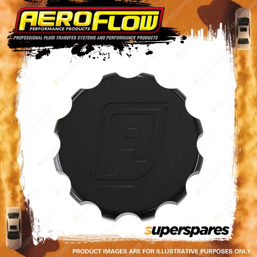 Aeroflow Replacement Billet Filler Cap Suit Fabricated Valve Covers Black