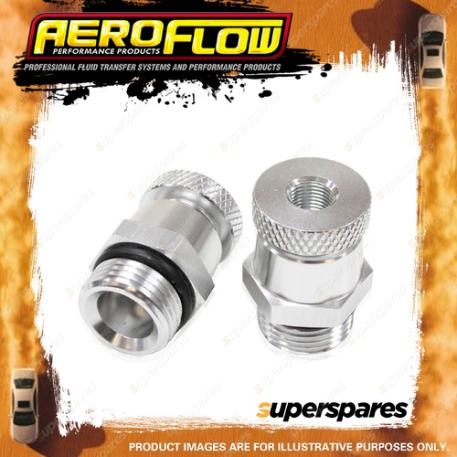 Aeroflow -10 Orb Inline Tap / Drain 1/8Npt F/Male Thread For Remote AF615-00S