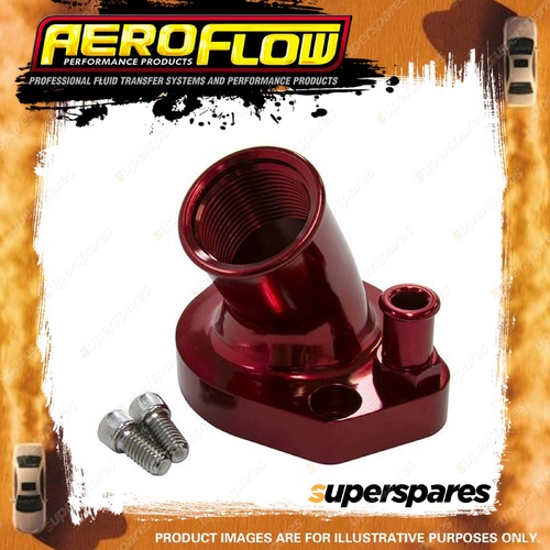 Aeroflow Brand Billet Thermostat Housing Red Suit for for SB Ford Windsor