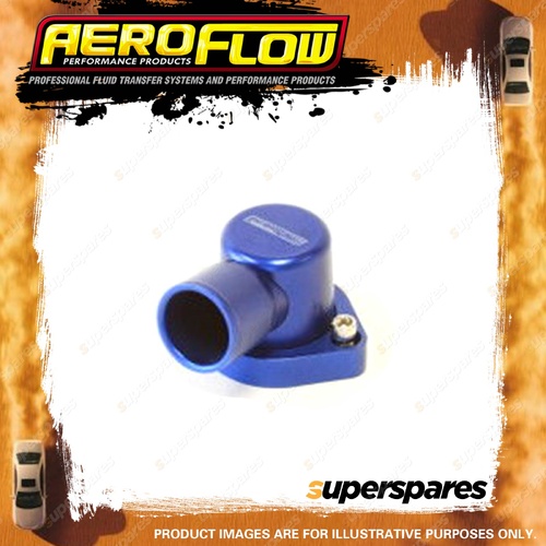 Aeroflow Billet Thermostat Housing Blue Suit for for Mazda Rotary 2 Bolt
