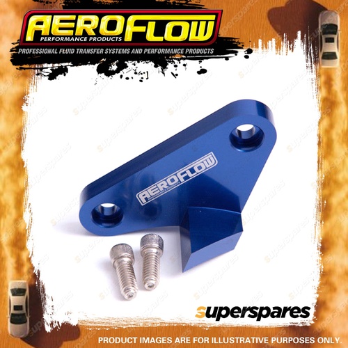 Aeroflow Brand Billet Timing Pointer Blue Finish for Ford 302-351C