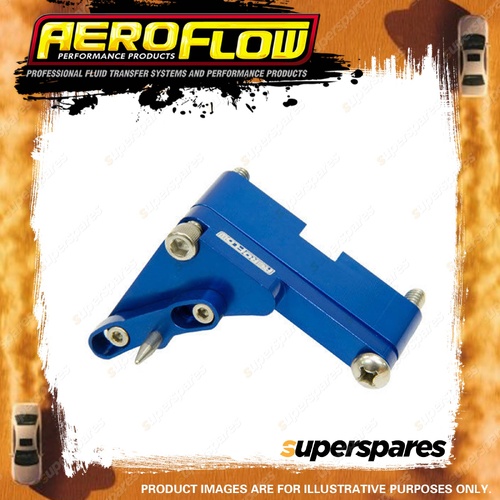 Aeroflow Adjustable Billet Timing Pointer Blue Suit Big Block Chevy 7-1/4"