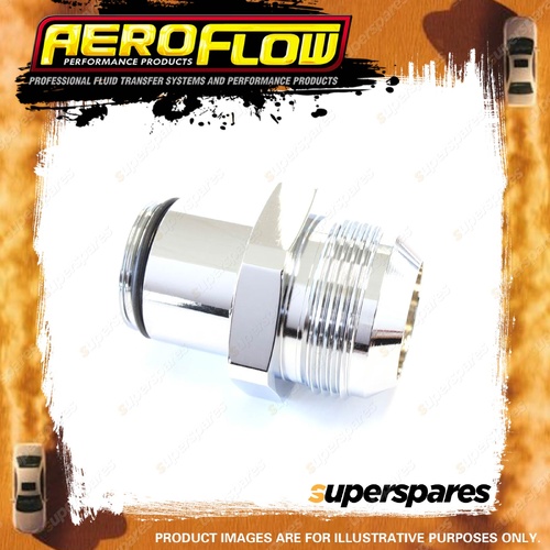 Aeroflow -20 AN Water Neck Adapter Chrome Suits 360 Degree Swivel Water Necks