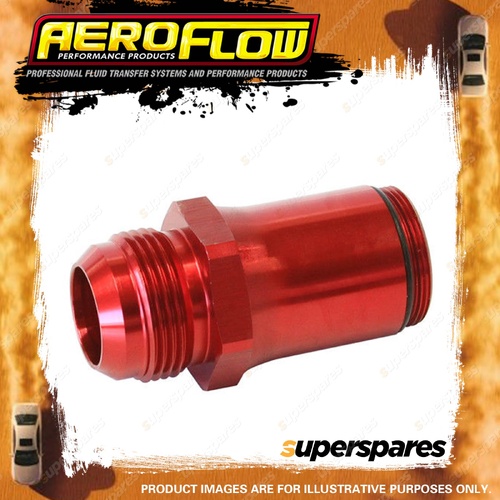 Aeroflow -20 AN Water Neck Adapter Red Suits 360 Degree Swivel Water Necks