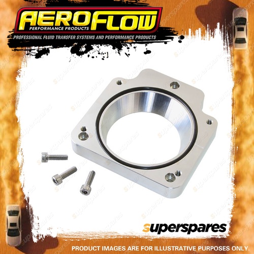 Aeroflow 4 To 3 Bolt Throttle Body To Manifold Adaptor Fits Ls Chev