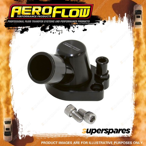 Aeroflow Brand Billet Thermostat Housing Black Suit for for Holden 308