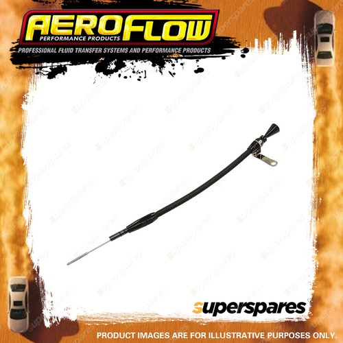 Aeroflow Stainless Steel Flexible Engine Dipstick Black for Holden V8 Hq