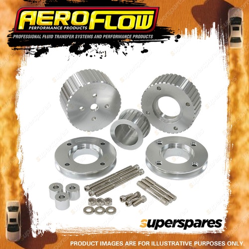 Aeroflow Brand Gilmer Drive Kit Silver Finish for Holden Commodore
