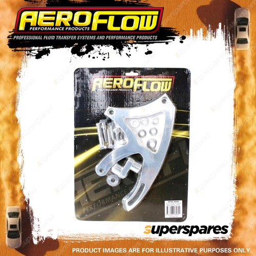 Aeroflow Billet Aluminium Power Steering Bracket for 302-351C Polished Finish