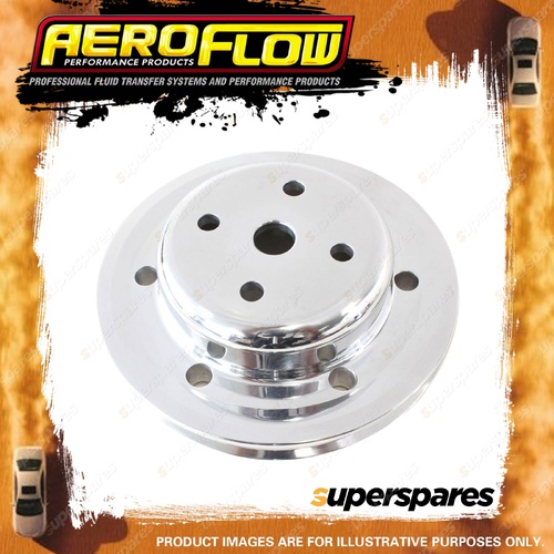 Aeroflow Billet Water Pump Pulley Single V Groove Suit for for Holden 253-308