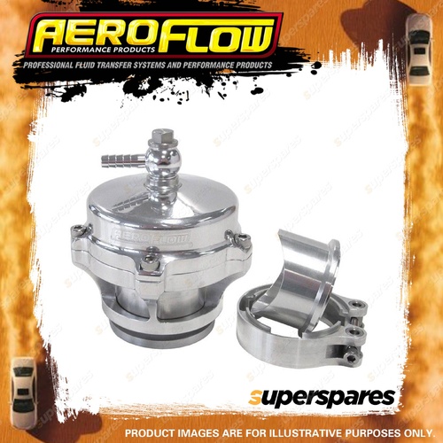 Aeroflow 50mm Blow Off Valve Polished Finish V-Band Weld-On Flange