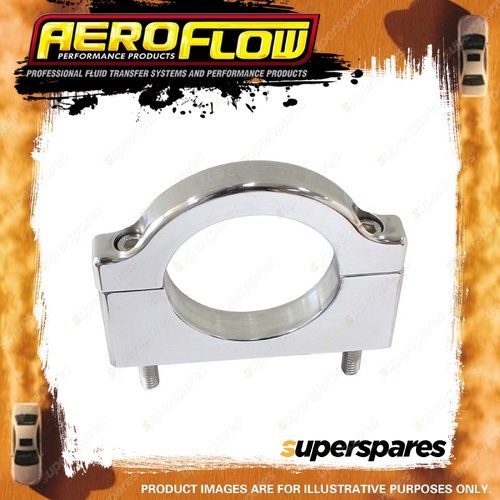 Aeroflow Billet Bar Mount Bracket Polished Suits 25.4mm 1" Diameter Bar