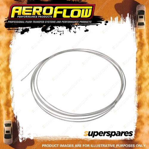 Aeroflow Stainless Steel Hard Line 4.76mm 3/16" 7.6M / 25Ft Length Roll