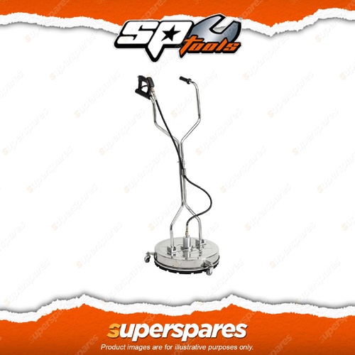 SP Jetwash Patio Cleaner Stainless Steel with Lightweight Aluminium Handle