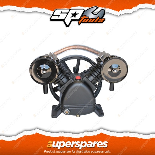 SP Tools Compressor Pumps Cast Iron Belt Drive 3 Phase 10Hp 18Amp 1360/min FAD