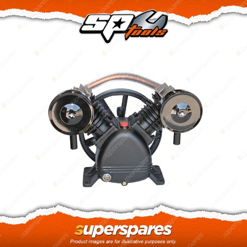 SP Tools Compressor Pumps Cast Iron Belt Drive 3 Phase 7.5Hp 15Amp 880/min FAD