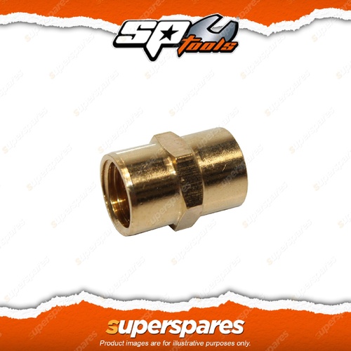 SP Tools Scorpion 1/4" F x 1/4" F Socket Hex Brass Bush - Offer Versatile Use