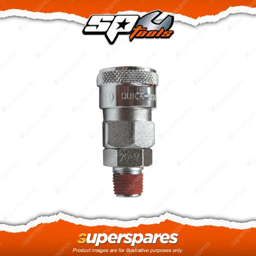 SP Tools Scorpion 1/4" Male Thread Coupler - Nitto Style Reliable & Durable