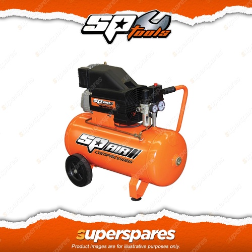 SP Tools 240V 10A 2.5Hp Direct Drive Air Compressor - Portable 50L Tank