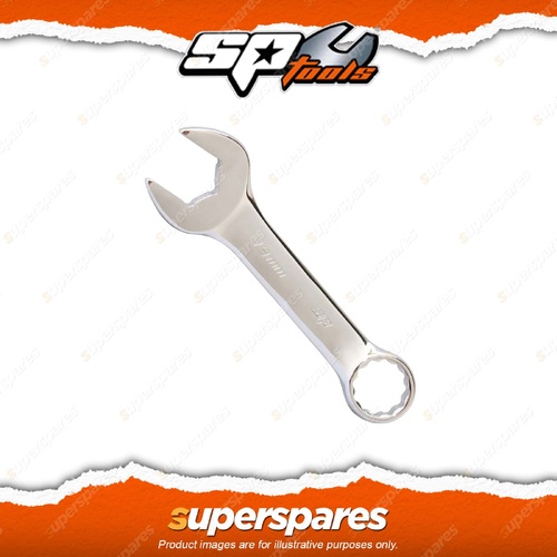 SP Tools Quad Drive ROE Spanner Size 8mm - 15 Degree Offset Metric Stubby