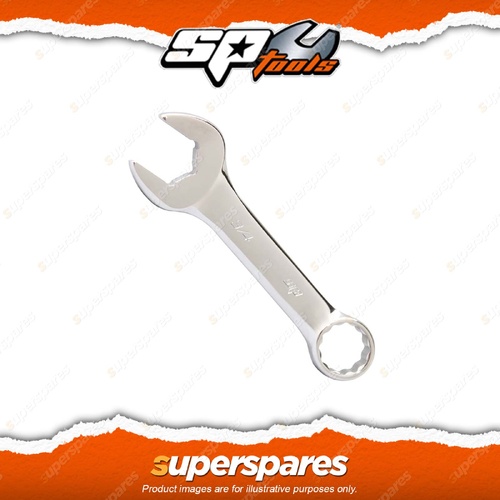 SP Tools 5/16" Quad Drive ROE Spanner - SAE Stubby 15 Degree Offset Cr-V Steel
