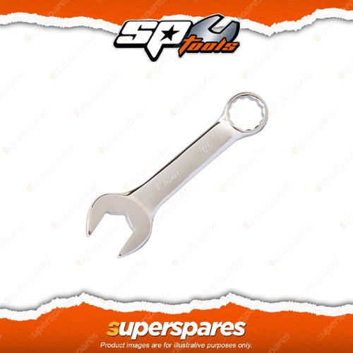 SP Tools 7/8" Quad Drive ROE Spanner - SAE Stubby 15 Degree Offset Cr-V Steel