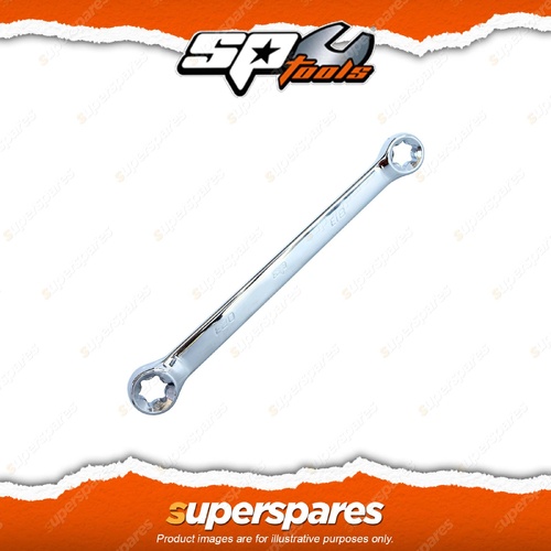SP Tools Double Ring Spanner - Size E10 x E12 E Torx Long Individual Cr-V Steel
