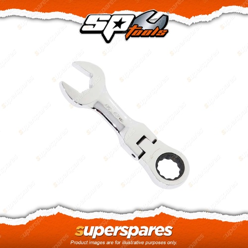 SP Tools 1/4" Gear Drive Quad Drive ROE Spanner - SAE Flex Head Stubby Cr-V