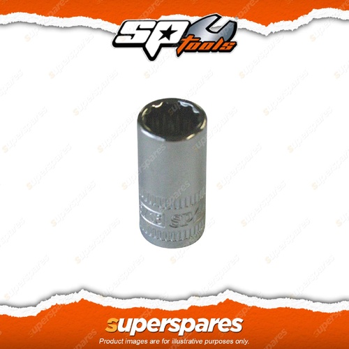 SP Tools 1/4" Drive Socket - 11/32" 12 Point SAE Tough Triple Chrome Finish
