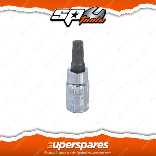 SP Tools 1/4" Driver Socket - Torx T27 Chrome Vanadium Steel for High Durability