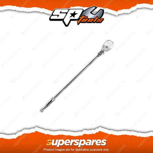 SP Tools 1/4" Drive Sealed Flex Head Long Ratchet - 90 Teeth Length 280mm