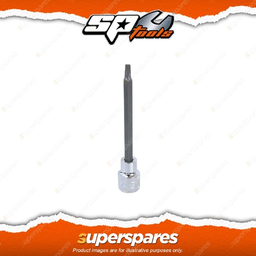 SP Tools 3/8" Drive Socket - Torx T27 100mm Individual Chrome Vanadium Steel