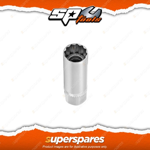 SP Tools 3/8" Drive Magnetic Spark Plug Socket 16mm - 12 Point Metric Cr-V