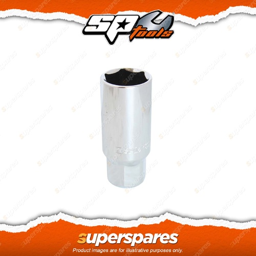 SP Tools 3/8" Drive Spark Plug Socket - Size 21mm 6 Point Metric Individual