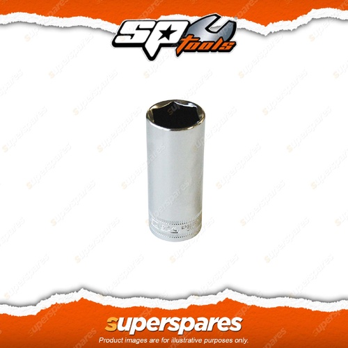 SP Tools 3/8" Drive Deep Socket - 5/16" 6 Point SAE Individual Cr-V Steel