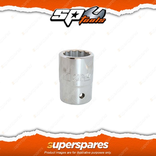 SP Tools 3/4" Drive Socket - 1-1/8" 12 Point SAE Individual Cr-V Steel