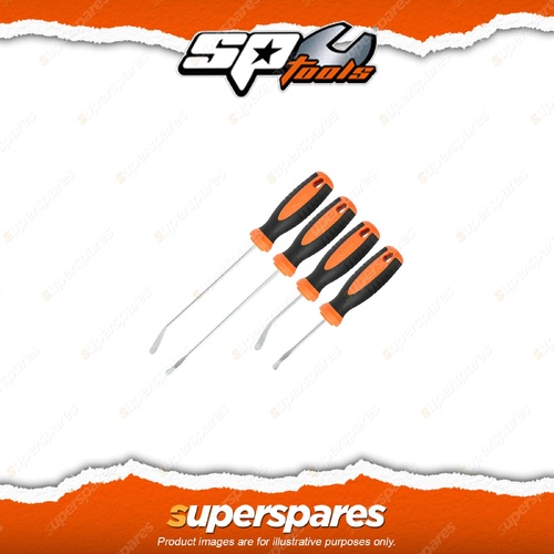 SP Tools 4Pcs O-Ring Remover Set - Heavy Duty Offset Straight Long Short Blade