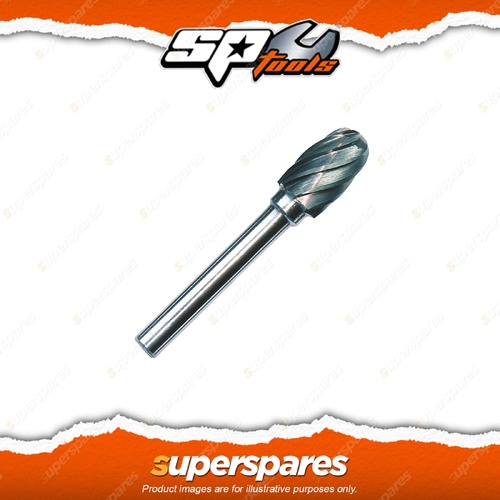 SP Tools Tungsten Carbide Burrs - 12 x 20mm Oval Egg Aluminium Individual