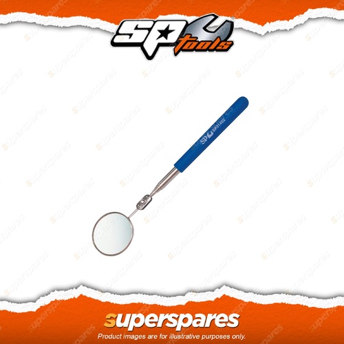SP Tools Inspection Mirror - Telescopic Round Individual - 82mm Diameter