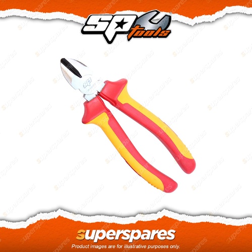 SP Tools Diagonal Cutters - 180mm 1000V VDE Insulated Cr-V Steel Blades