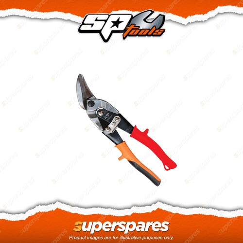 SP Tools Aviation Snips - Offset Heavy Duty Left Cut Chrome Molybdenum Blades