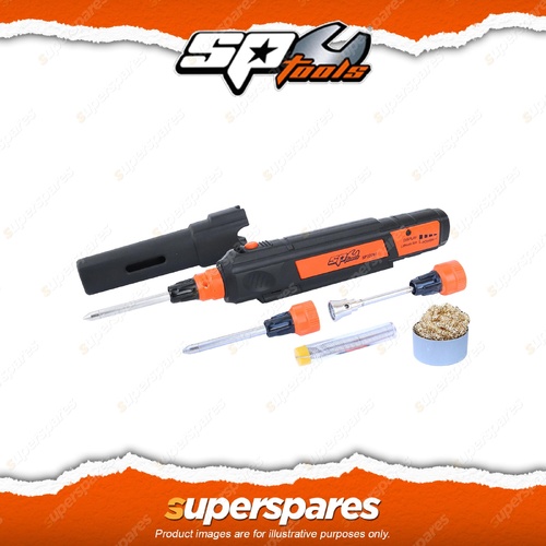 SP Tools Cordless Soldering Kit 90W Li-Ion Heat Shrink Function Auto Electrical
