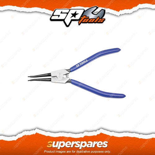 SP Tools Straight External Circlip Plier - Length 175mm with Slim Jaws