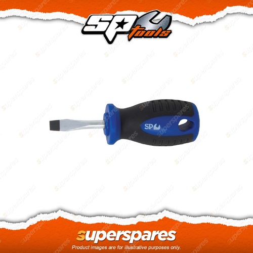 SP Tools Premium Slotted Screwdriver - Size 6.5 x 38mm with Magnetic Tips