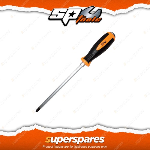 SP Tools Go Thru Phillips Screwdriver - 2 x 100mm Hex Shaft & Hex Bolster Collar