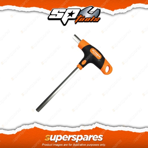 SP Tools 2 Way T-Handle Hex Key - Size 8mm Metric Individual Cr-V Steel Blade