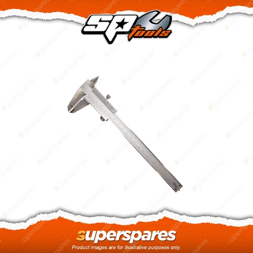 SP Tools Vernier Calipers - Individual 150mm 6" Upper Locking Screw Metric & SAE