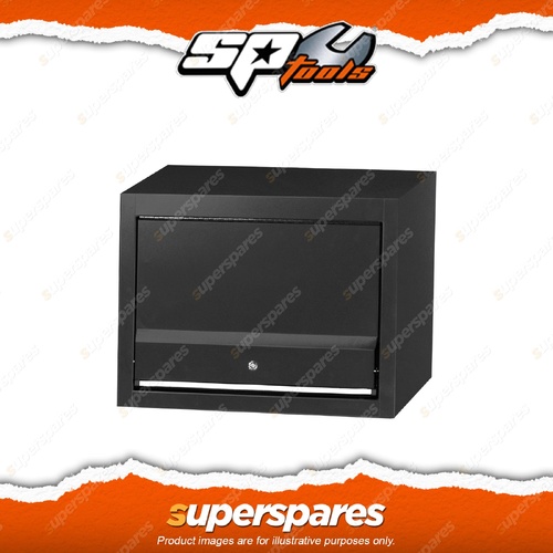 SP Tools USA Series Overhead Hutch - to Suit 27" Side Lockers Black / Chrome