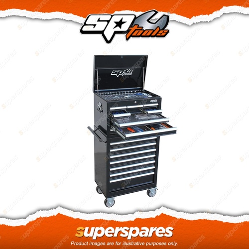 SP Tools 234Pcs Custom Series Toolkit - Sockets & Spanners Foam Tray Metric