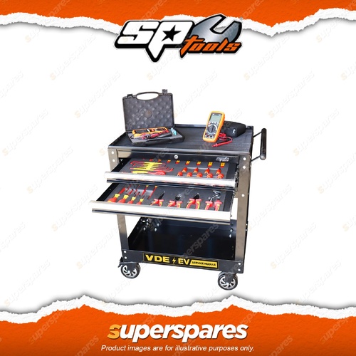 SP Tools VDE Electric Vehicle Service Module Toolkit - Chrome Vanadium Steel